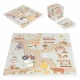 Salteluta de joaca pentru copii 90.5 x 90.5 x 1 cm ECOEVA019 - Ferma