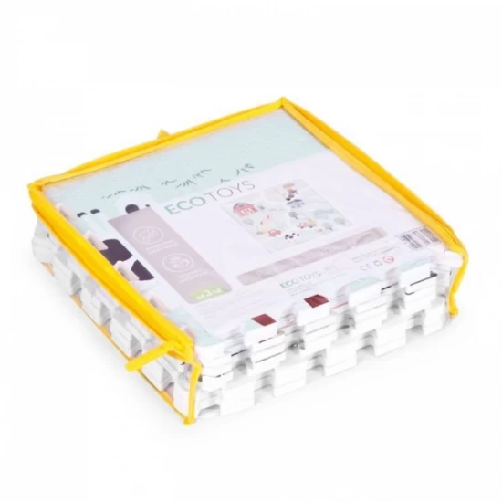 Salteluta de joaca pentru copii 90.5 x 90.5 x 1 cm ECOEVA020 - Ferma