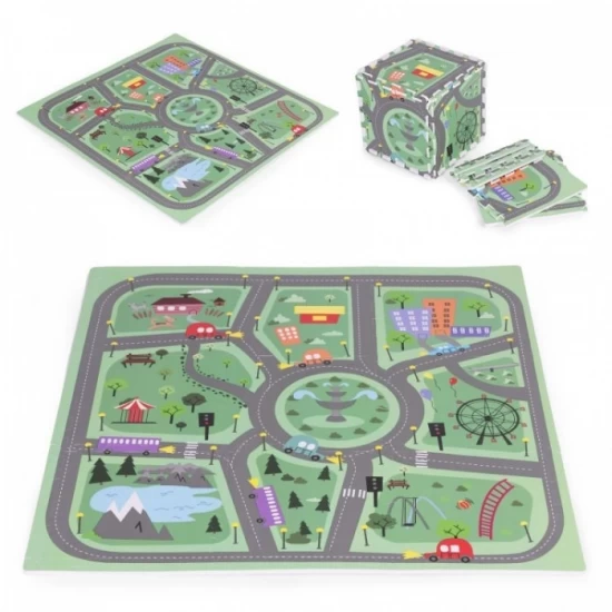 Salteluta de joaca pentru copii 90.5 x 90.5 x 1 cm Orasel
