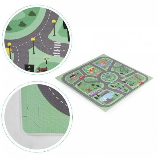 Salteluta de joaca pentru copii 90.5 x 90.5 x 1 cm Orasel