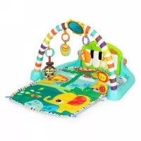 Salteluta de joaca pentru copii cu pian si jucarii Ecotoys JJ8843
