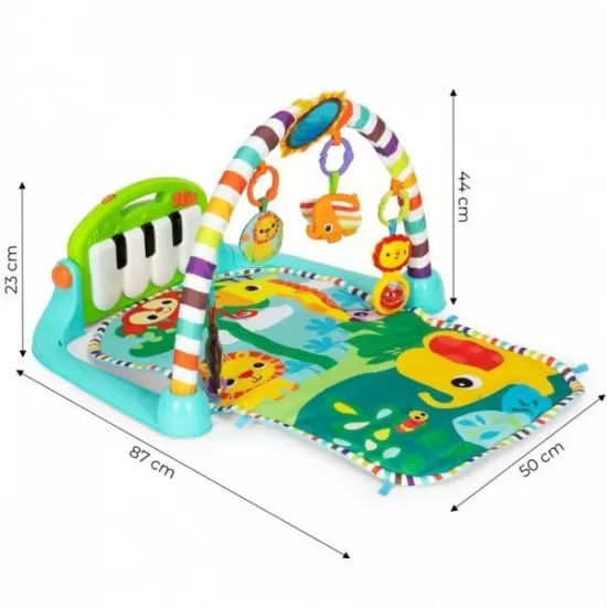 Salteluta de joaca pentru copii cu pian si jucarii Ecotoys JJ8843 Salteluta de joaca pentru copii cu pian si jucarii Ecotoys JJ8843
