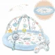 Salteluta de joaca pentru copii Nukido Ocean 730201 - Albastru Salteluta de joaca pentru copii Nukido Ocean 730201 - Albastru