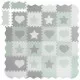 Salteluta de joaca tip puzzle cu 16 elemente pentru copii, 151 x 151 cm, Ricokids 738100 - Mint Salteluta de joaca tip puzzle cu 16 elemente pentru copii, 151 x 151 cm, Ricokids 738100 - Mint