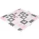 Salteluta de joaca tip puzzle cu pereti, 36 elemente, Ecotoys ECOEVA013