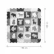 Covoras de joaca tip puzzle Kidwell Happy Zoo