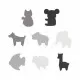 Covoras de joaca tip puzzle Kidwell Happy Zoo