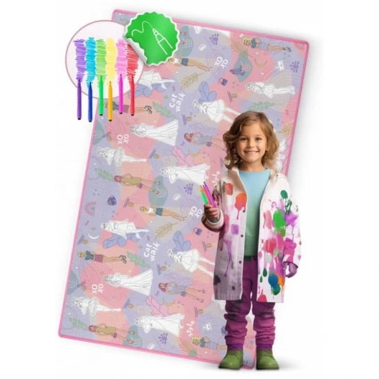 Salteluta de joaca XXL 200 x 120 x 0.3 cm Ricokids RK-343 - Fashion Salteluta de joaca XXL 200 x 120 x 0.3 cm Ricokids RK-343 - Fashion