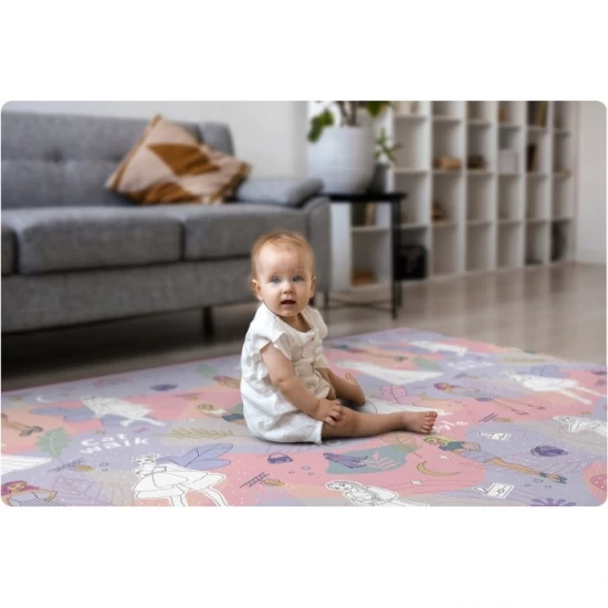 Salteluta de joaca XXL 200 x 120 x 0.3 cm Ricokids RK-343 - Fashion Salteluta de joaca XXL 200 x 120 x 0.3 cm Ricokids RK-343 - Fashion