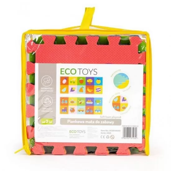 Covoras educational puzzle cu 20 de piese Covoras educational puzzle cu 20 de piese