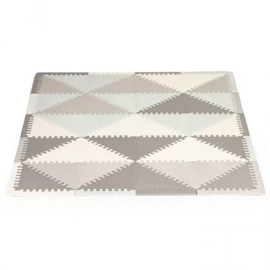 Covoras pentru joaca puzzle Ecotoys gri Covoras pentru joaca puzzle Ecotoys gri