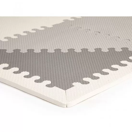 Covoras pentru joaca puzzle Ecotoys gri Covoras pentru joaca puzzle Ecotoys gri