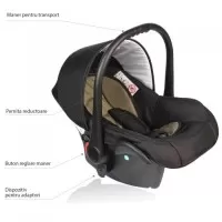 Scaun auto 0-10 kg Vessanti Crooner - Petrol