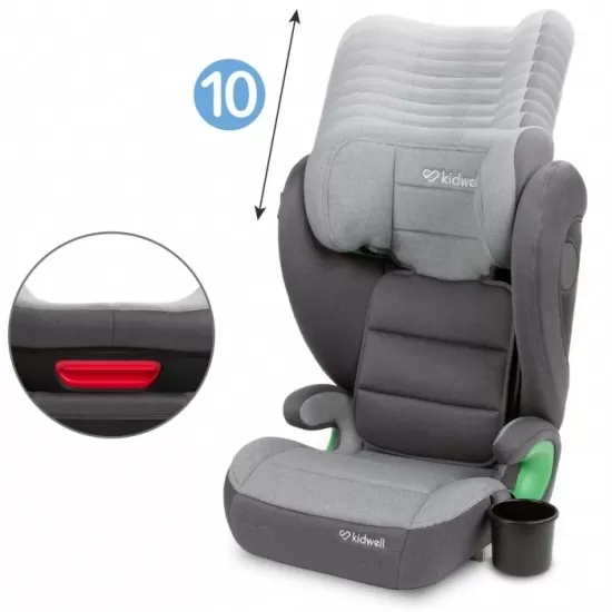 Scaun auto cu Isofix 15-36 Kg Kidwell Weston - Dark Gray Scaun auto cu Isofix 15-36 Kg Kidwell Weston - Dark Gray