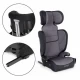 Scaun auto cu Isofix Ecotoys, grupa 100-150 cm, i-Size, omologare R129/03 - Gri