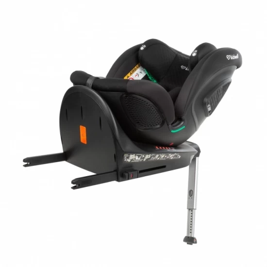 Scaun auto cu Isofix Kidwell GoCar, grupa 40-135 cm, i-Size, omologare R129 - Negru