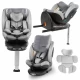 Scaun auto cu Isofix Kidwell GoCar, grupa 40-135 cm, i-Size, omologare R129 - Gri