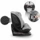Scaun auto cu Isofix Kidwell GoCar, grupa 40-135 cm, i-Size, omologare R129 - Gri