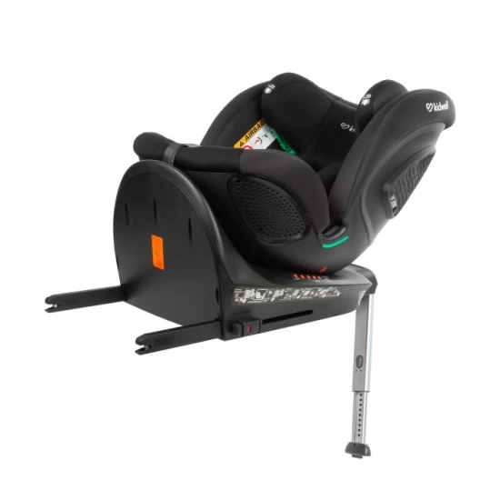 Scaun auto cu Isofix Kidwell GoCar, grupa 40-135 cm, i-Size, omologare R129 - Negru-Gri Scaun auto cu Isofix Kidwell GoCar, grupa 40-135 cm, i-Size, omologare R129 - Negru-Gri