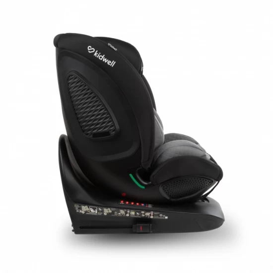 Scaun auto cu Isofix Kidwell GoCar, grupa 40-135 cm, i-Size, omologare R129 - Negru-Gri Scaun auto cu Isofix Kidwell GoCar, grupa 40-135 cm, i-Size, omologare R129 - Negru-Gri