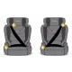 Scaun auto cu Isofix Nukido Louis, Grupa 100-150 cm (15-36 Kg), i-Size, omologare R129 - Negru Scaun auto cu Isofix Nukido Louis, Grupa 100-150 cm (15-36 Kg), i-Size, omologare R129 - Negru
