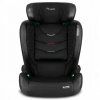 Scaun auto cu Isofix Nukido Louis, Grupa 100-150 cm (15-36 Kg), i-Size, omologare R129 - Negru