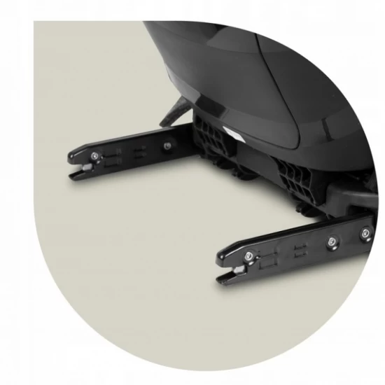 Scaun auto cu Isofix Nukido Louis Soft, Grupa 100-150 cm (15-36 Kg), i-Size, omologare R129 - Negru Scaun auto cu Isofix Nukido Louis Soft, Grupa 100-150 cm (15-36 Kg), i-Size, omologare R129 - Negru