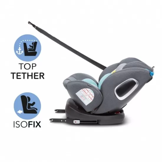 Scaun auto cu Isofix Kidwell Ventura 0-36 Kg - Dark Gray Scaun auto cu Isofix Kidwell Ventura 0-36 Kg - Dark Gray