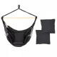 Scaun brazilian, tip hamac, cu 2 perne ModernHome GW-917 - Negru Scaun brazilian, tip hamac, cu 2 perne ModernHome GW-917 - Negru