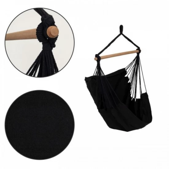 Scaun Brazilian, Tip Hamac, Negru, Gw-919 Scaun Brazilian, Tip Hamac, Negru, Gw-919