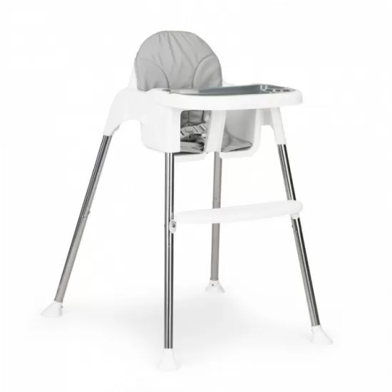 Scaun de masa 2 in 1 cu tapiterie Ecotoys HC-135C - Alb Scaun de masa 2 in 1 cu tapiterie Ecotoys HC-135C - Alb