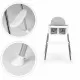 Scaun de masa 2 in 1 cu tapiterie Ecotoys HC-135C - Alb Scaun de masa 2 in 1 cu tapiterie Ecotoys HC-135C - Alb