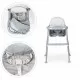 Scaun de masa 2 in 1 cu tapiterie Ecotoys HC-135C - Gri Scaun de masa 2 in 1 cu tapiterie Ecotoys HC-135C - Gri