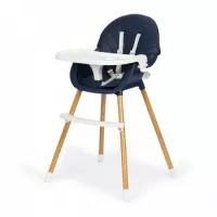 Scaun de masa 2 in 1 Ecotoys HA-004 - Bleumarin