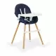 Scaun de masa 2 in 1 Ecotoys HA-004 - Bleumarin Scaun de masa 2 in 1 Ecotoys HA-004 - Bleumarin