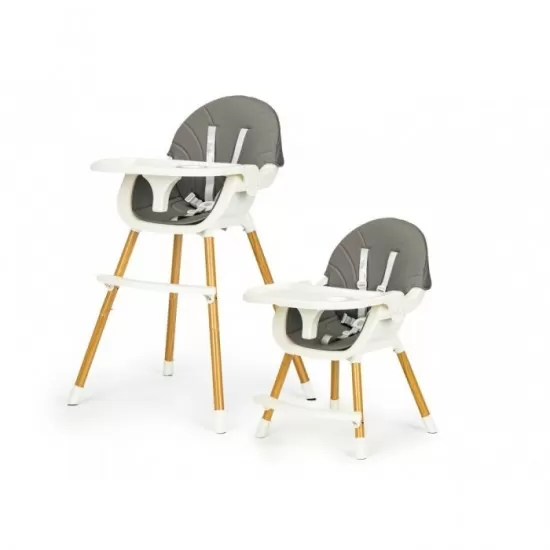 Scaun de masa 2 in 1 Ecotoys HA-004 - Gri Scaun de masa 2 in 1 Ecotoys HA-004 - Gri