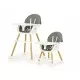 Scaun de masa 2 in 1 Ecotoys HA-004 - Gri Scaun de masa 2 in 1 Ecotoys HA-004 - Gri