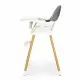 Scaun de masa 2 in 1 Ecotoys HA-004 - Gri Scaun de masa 2 in 1 Ecotoys HA-004 - Gri