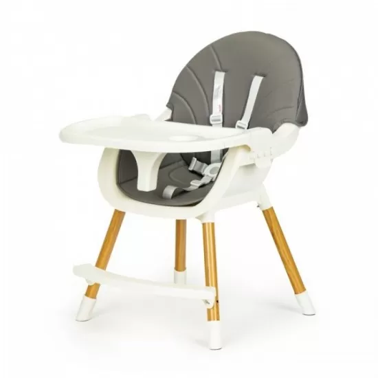 Scaun de masa 2 in 1 Ecotoys HA-004 - Gri Scaun de masa 2 in 1 Ecotoys HA-004 - Gri