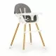 Scaun de masa 2 in 1 Ecotoys HA-004 - Gri Scaun de masa 2 in 1 Ecotoys HA-004 - Gri