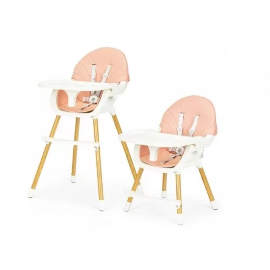 Scaun de masa 2 in 1 Ecotoys HA-004 – Roz Scaun de masa 2 in 1 Ecotoys HA-004 – Roz