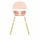 Scaun de masa 2 in 1 Ecotoys HA-004 – Roz Scaun de masa 2 in 1 Ecotoys HA-004 – Roz
