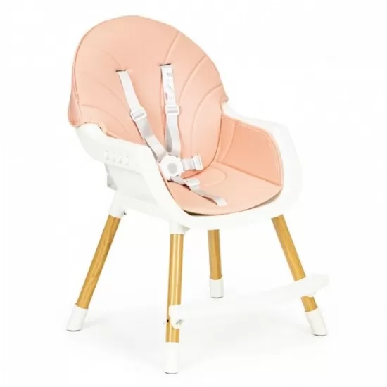 Scaun de masa 2 in 1 Ecotoys HA-004 – Roz Scaun de masa 2 in 1 Ecotoys HA-004 – Roz