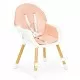 Scaun de masa 2 in 1 Ecotoys HA-004 – Roz Scaun de masa 2 in 1 Ecotoys HA-004 – Roz