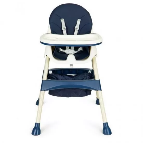 Scaun de masa 2 in 1 Ecotoys HC-823 - Bleumarin Scaun de masa 2 in 1 Ecotoys HC-823 - Bleumarin
