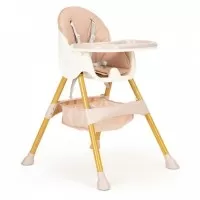 Scaun de masa 2 in 1 Ecotoys HC-823S - Roz
