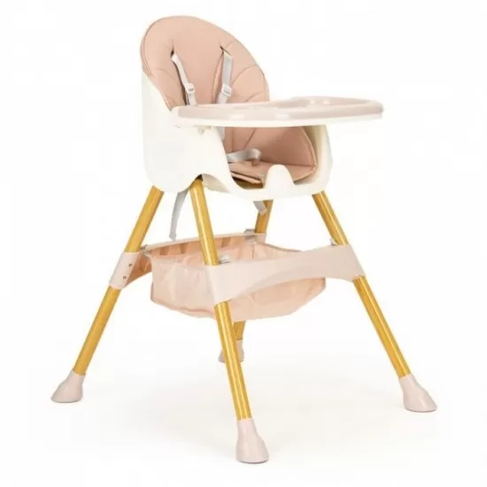 Scaun de masa 2 in 1 Ecotoys HC-823S - Roz Scaun de masa 2 in 1 Ecotoys HC-823S - Roz
