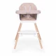 Scaun de masa 2 in 1 Ecotoys HC508 - Bej Scaun de masa 2 in 1 Ecotoys HC508 - Bej