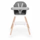 Scaun de masa 2 in 1 Ecotoys HC508 - Gri Scaun de masa 2 in 1 Ecotoys HC508 - Gri