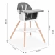 Scaun de masa 2 in 1 Ecotoys HC508 - Gri Scaun de masa 2 in 1 Ecotoys HC508 - Gri